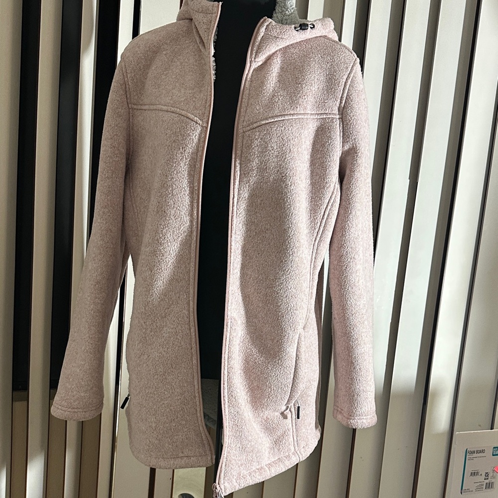 New Balance Women's Light Pink Teddy Jacket